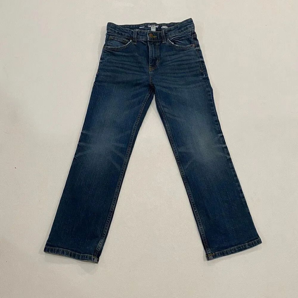 Cat & Jack Kids Bootcut Jeans Size 10 – Stretch Denim Blue